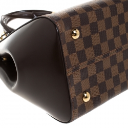Pre Owned Louis Vuitton Damier Ebene Canvas Rivoli MM Bag