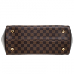 Pre Owned Louis Vuitton Damier Ebene Canvas Rivoli MM Bag