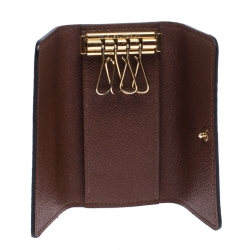 Pre Owned Louis Vuitton Monogram Canvas 4 Key Holder