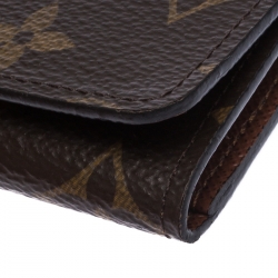 Pre Owned Louis Vuitton Monogram Canvas 4 Key Holder