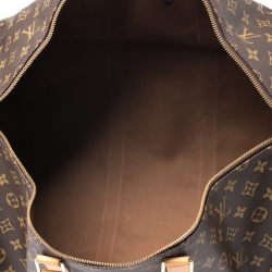 Pre Owned Louis Vuitton Monogram Canvas Keepall 55 Bag