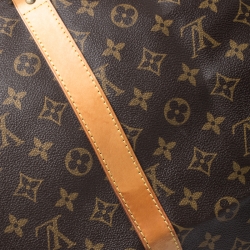 Pre Owned Louis Vuitton Monogram Canvas Keepall 55 Bag