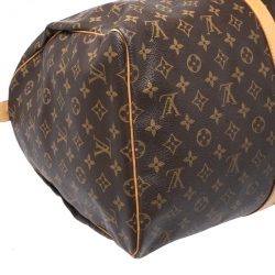 Pre Owned Louis Vuitton Monogram Canvas Keepall 55 Bag