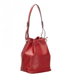 Louis Vuitton Red Epi Leather Noe Bag Louis Vuitton | TLC