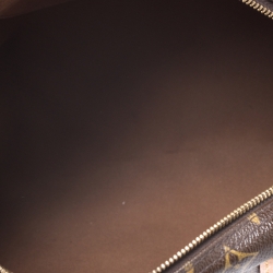 Pre Owned Louis Vuitton Monogram Canvas and Leather Montorgueil PM Bag