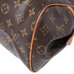 Pre Owned Louis Vuitton Monogram Canvas and Leather Montorgueil PM Bag