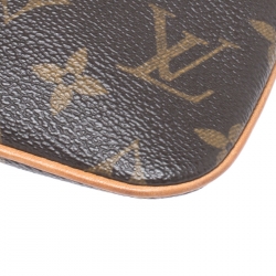 Pre Owned حقيبة يد صغيرة لوي فيتون ميلا كانفاس مونوغرامي MM