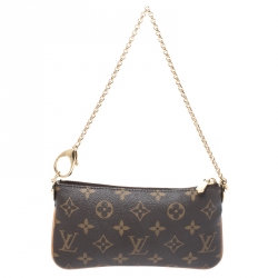 Pre Owned حقيبة يد صغيرة لوي فيتون ميلا كانفاس مونوغرامي MM