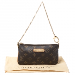 Pre Owned حقيبة يد صغيرة لوي فيتون ميلا كانفاس مونوغرامي MM