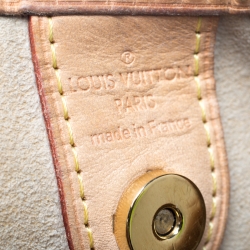 Pre Owned Louis Vuitton Monogram Canvas Galliera PM Bag