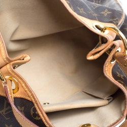 Pre Owned Louis Vuitton Monogram Canvas Galliera PM Bag