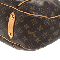 Pre Owned Louis Vuitton Monogram Canvas Galliera PM Bag