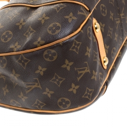 Pre Owned Louis Vuitton Monogram Canvas Galliera PM Bag