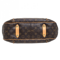 Pre Owned Louis Vuitton Monogram Canvas Galliera PM Bag