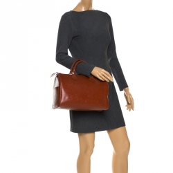 Pre Owned Louis Vuitton Kenyan Fawn Epi Leather Speedy 30 Bag