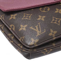 مملوكة مسبقًا Louis Vuitton Aurore Monogram Canvas and Leather Twice Bag