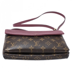 مملوكة مسبقًا Louis Vuitton Aurore Monogram Canvas and Leather Twice Bag
