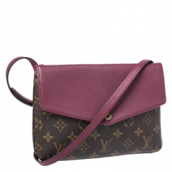 مملوكة مسبقًا Louis Vuitton Aurore Monogram Canvas and Leather Twice Bag