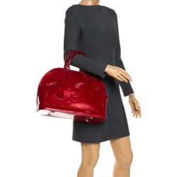 Pre Owned حقيبة لوي فيتون ألما فيرنيه بوم دا مور مونوغرامي