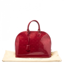 Pre Owned حقيبة لوي فيتون ألما فيرنيه بوم دا مور مونوغرامي