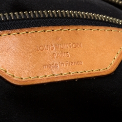 Pre Owned Louis Vuitton Black Monogram Denim Daily PM Bag