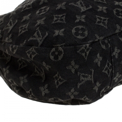 Pre Owned Louis Vuitton Black Monogram Denim Daily PM Bag