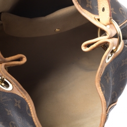 Pre Owned Louis Vuitton Monogram Canvas Galliera PM Bag