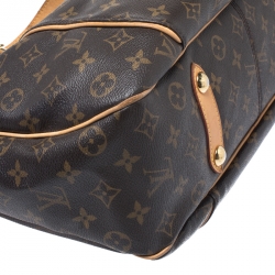 Pre Owned Louis Vuitton Monogram Canvas Galliera PM Bag
