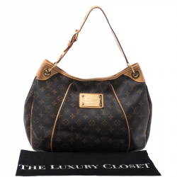 Pre Owned Louis Vuitton Monogram Canvas Galliera PM Bag