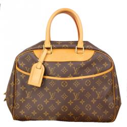 Pre Owned Louis Vuitton Monogram Canvas Deauville Bag