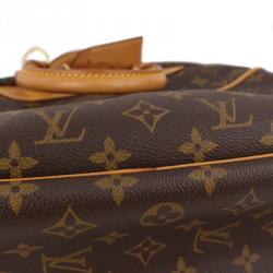 Pre Owned Louis Vuitton Monogram Canvas Deauville Bag