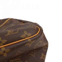 Pre Owned Louis Vuitton Monogram Canvas Deauville Bag