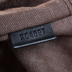 Pre Owned Louis Vuitton Monogram Limited Edition Shearling Thunder Bag