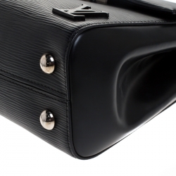 Pre Owned Louis Vuitton Black Epi Leather Cluny BB Bag