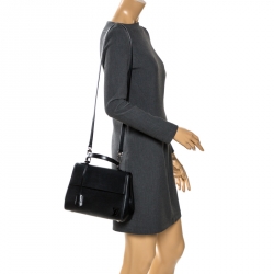 Pre Owned Louis Vuitton Black Epi Leather Cluny BB Bag