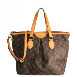 Pre Owned Louis Vuitton Monogram Canvas Palermo PM Bag