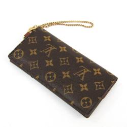 Pre Owned Louis Vuitton Monogram Canvas Long Wallet