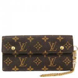 Pre Owned Louis Vuitton Monogram Canvas Long Wallet
