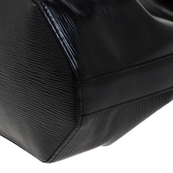 Pre Owned حقيبة لوي فيتون ساك دايباولي بي إم جلد ايبي أسود