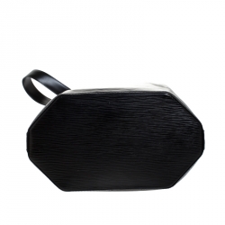 Pre Owned حقيبة لوي فيتون ساك دايباولي بي إم جلد ايبي أسود