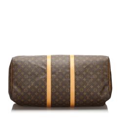 Pre Owned Louis Vuitton Monogram Canvas Keepall 55 Bag
