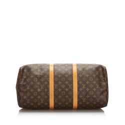 Pre Owned Louis Vuitton Monogram Canvas Keepall 50 Bag