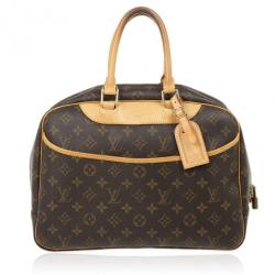 Pre Owned Louis Vuitton Monogram Deauville Boston