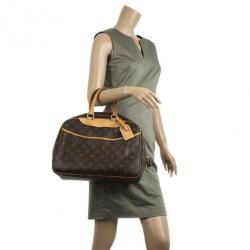 Pre Owned Louis Vuitton Monogram Deauville Boston