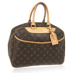 Pre Owned Louis Vuitton Monogram Deauville Boston