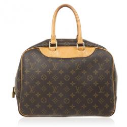Pre Owned Louis Vuitton Monogram Deauville Boston