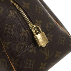 Pre Owned Louis Vuitton Monogram Deauville Boston
