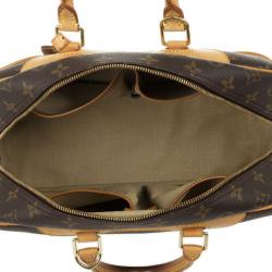 Pre Owned Louis Vuitton Monogram Deauville Boston