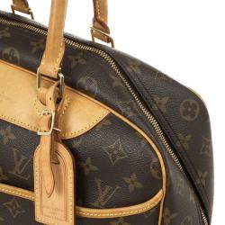 Pre Owned Louis Vuitton Monogram Deauville Boston
