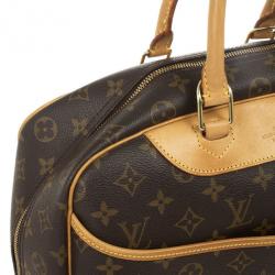 Pre Owned Louis Vuitton Monogram Deauville Boston